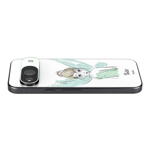 Disney Tinker Bell Watercolor Fairy Art Google Pixel 9 Skin